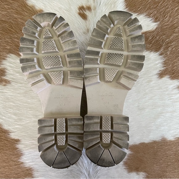 Free People Lyra Link Loafer Mules in Bone EU37.5 - Picture 8 of 9